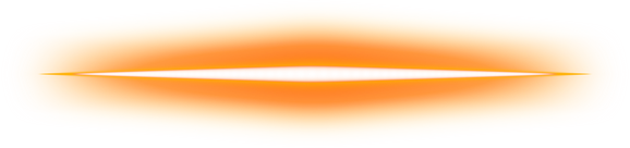 Glowing Orange Neon Line